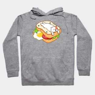 Cat and Sandwich Bread Hoodie